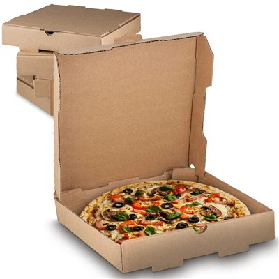 علبة بيتزا محلية الصنع